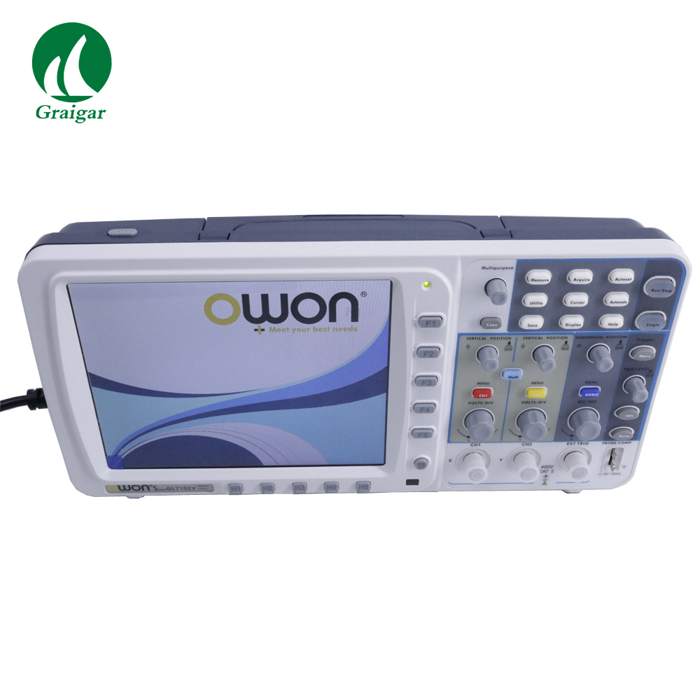 OWON SDS7102V デジタルストレージオシロスコープ - Digital Storage Oscilloscope 100Mhz のレビューと価格