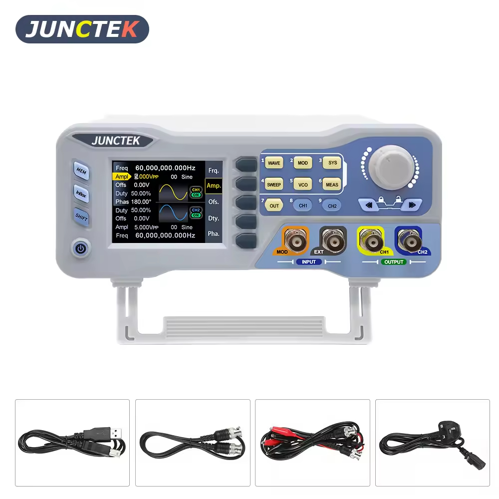 JDS8080 JUNCTEK 80MHzデュアルチャンネル - Function Arbitrary Waveform Generator のレビューと価格